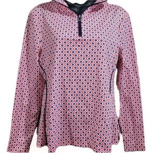 Kinona Keep it Covered 1/4 Zip Pullover Size M UPF 50+ Golf Tennis Pickleball